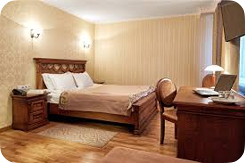 Modern hotel interior